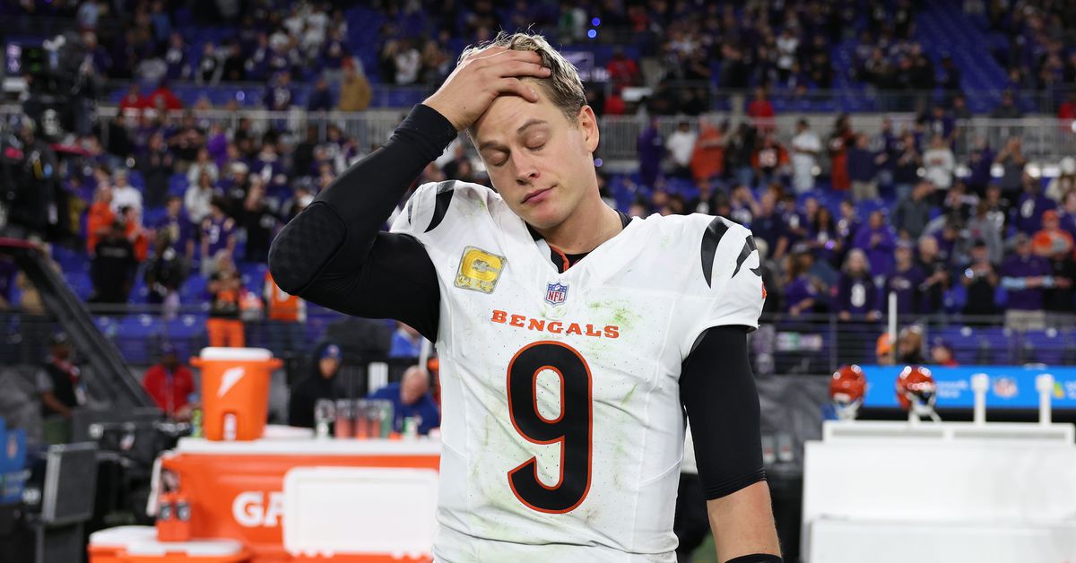 Joe Burrow would like a Ravens-Bengals prime-time game in Cincinnati, and I don’t blame him
