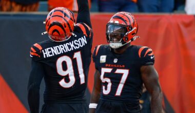 Cincinnati Bengals roster and depth chart entering 2025 NFL Draft