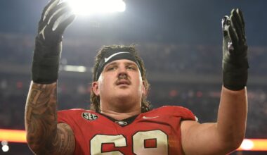 2 Georgia writers share insights on Lions ‘gritty’ guard Tate Ratledge
