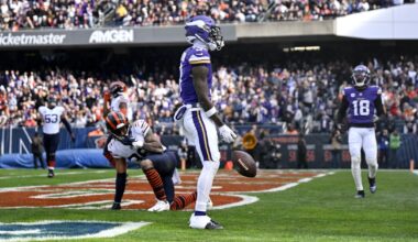 Report: Vikings to Open Season at Chicago on Monday Night Football