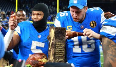 2025 NFL schedule: Lions’ Thanksgiving opponent down to 6 candidates