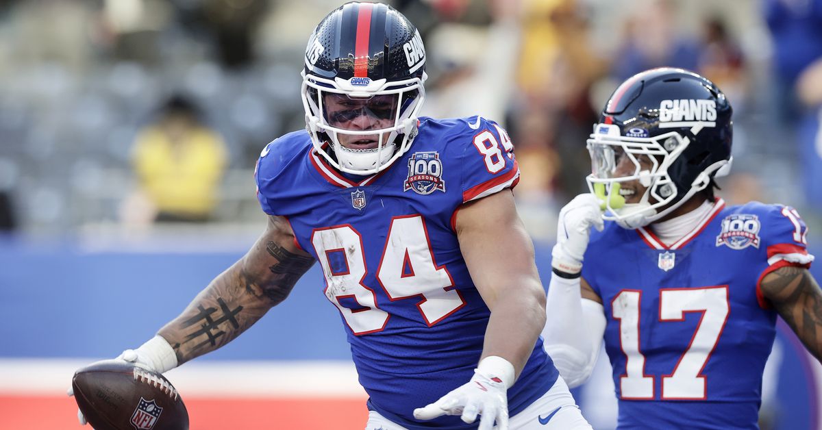 Better or worse in 2025? New York Giants tight ends