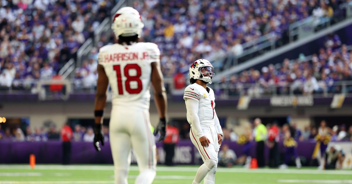 Is the pairing of Kyler Murray and Marvin Harrison Jr. awkward?
