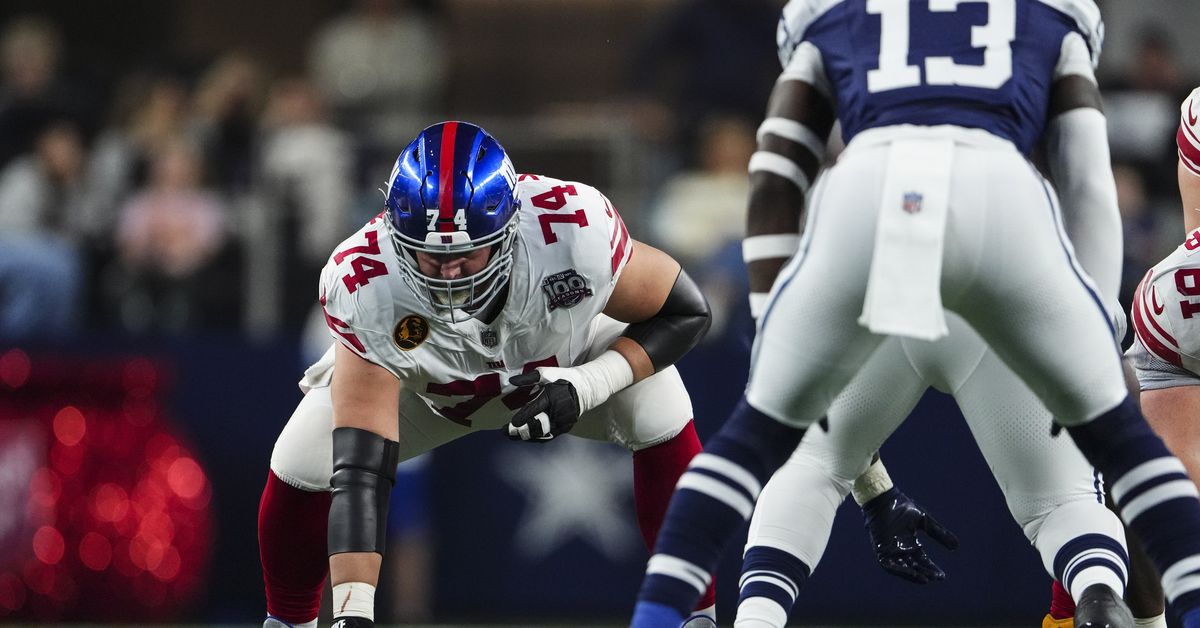 ‘Man of the people’ Greg Van Roten is confident in the Giants’ offensive line