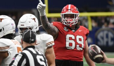 Lions rookie minicamp: Tate Ratledge getting early center looks