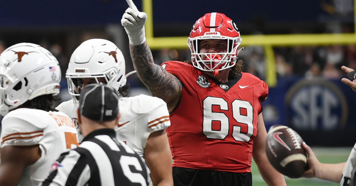 Lions rookie minicamp: Tate Ratledge getting early center looks