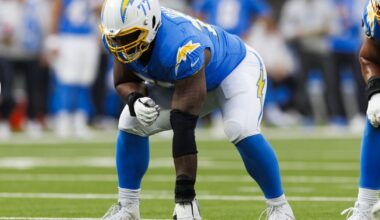 Chargers decline 5th-year option for OG Zion Johnson