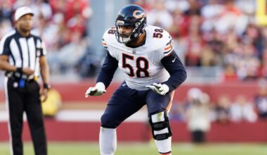 Chicago Bears GM Ryan Poles talks their offensive tackle plan