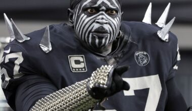 Raiders schedule 2025: Las Vegas plays eight games on road