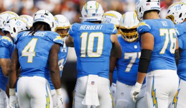 Chargers announce 2025 regular season schedule
