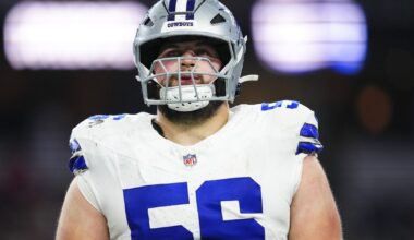 Dallas Cowboys’ Cooper Beebe moving around per Brian Schottenheimer