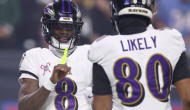 Isaiah Likely wants a jersey change to No. 8, but only after Lamar Jackson fulfills his promise