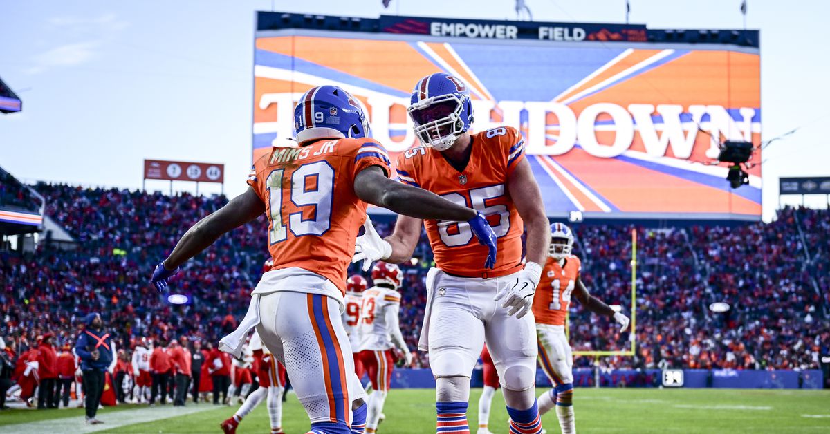 Denver Broncos schedule for the 2025 regular season