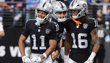 Las Vegas Raiders depth chart after the 2025 NFL Draft