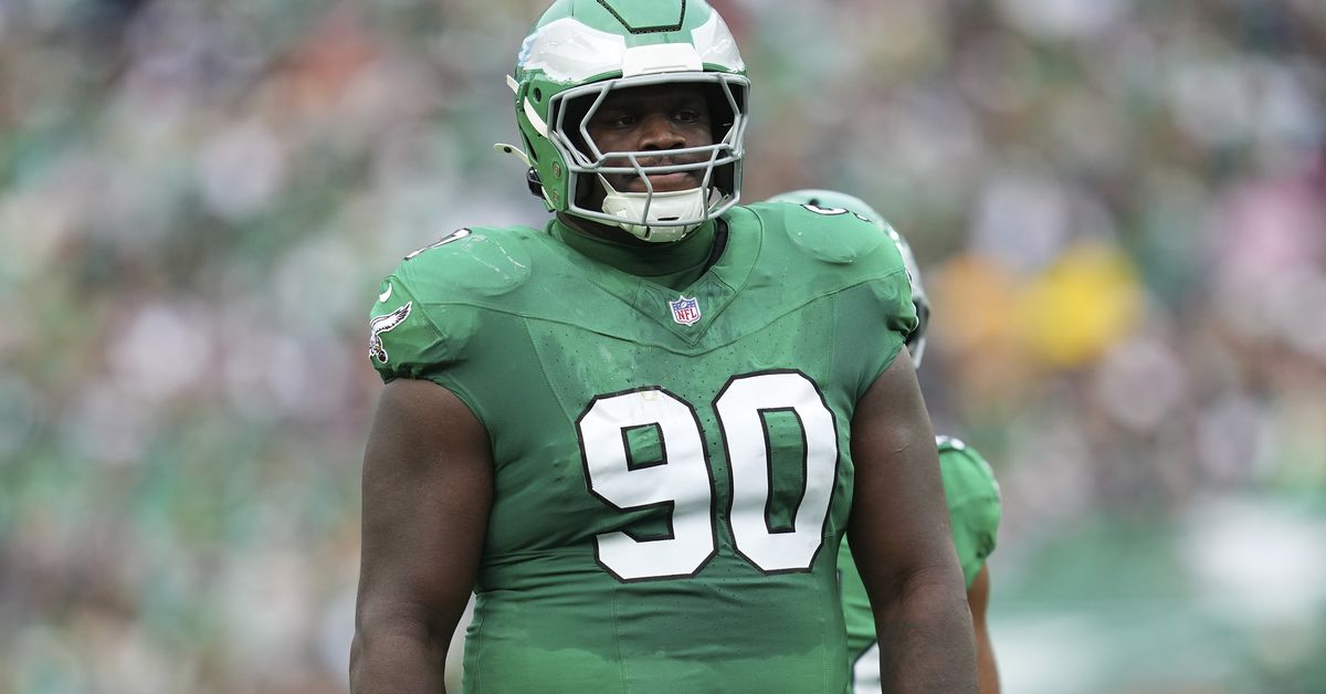 Jordan Davis fifth-year option picked up by the Eagles