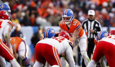 What is the best road game on the Denver Broncos’ schedule?