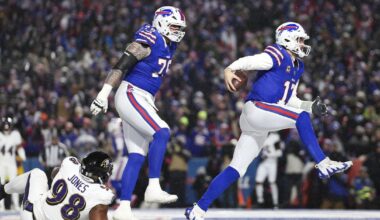 Buffalo Bills open 2025 NFL season favored over Baltimore Ravens