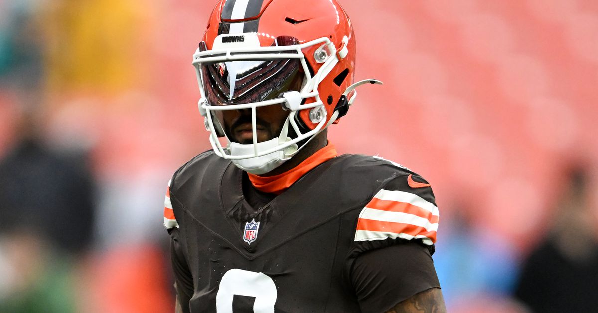 Elijah Moore catching passes from Josh Allen in Bills offseason action