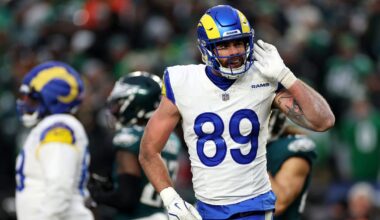 Sean McVay says Rams drafted Terrance Ferguson to play more 12 personnel