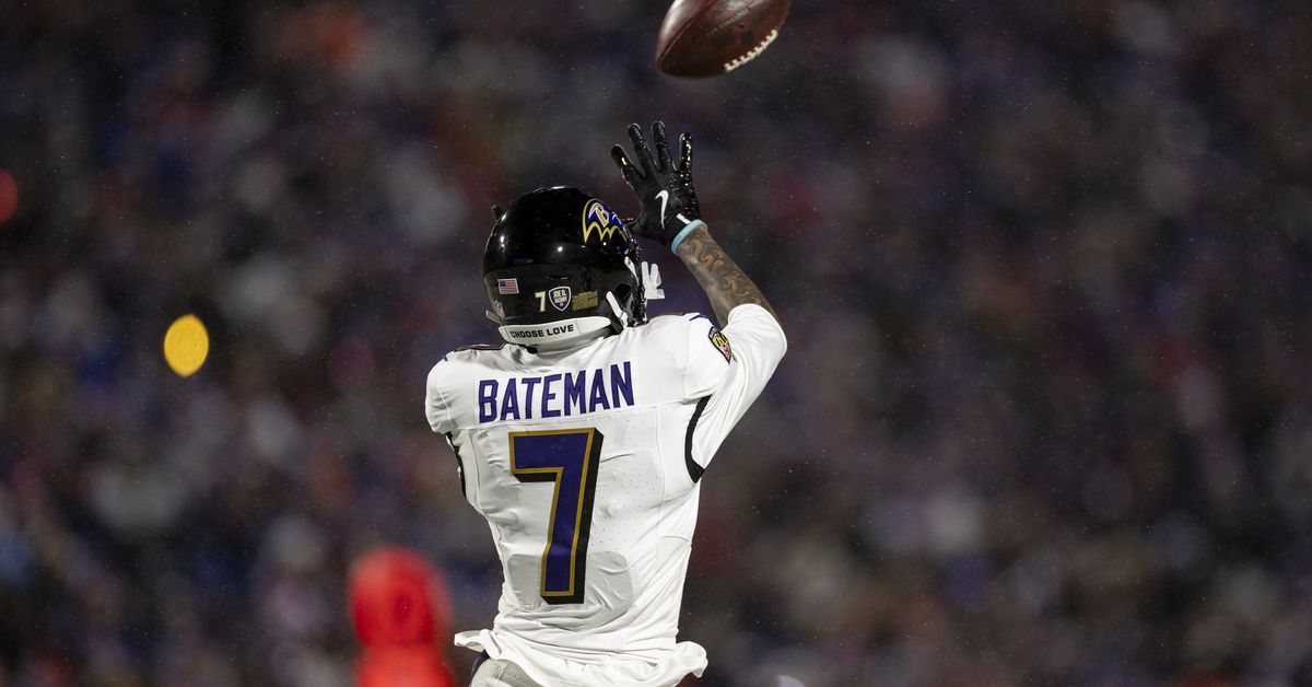 Rashod Bateman named Ravens’ most underappreciated player entering 2025 season