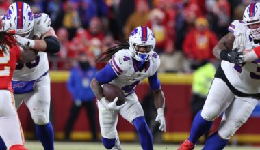 What Derrick Henry’s contract extension means for James Cook and the Bills