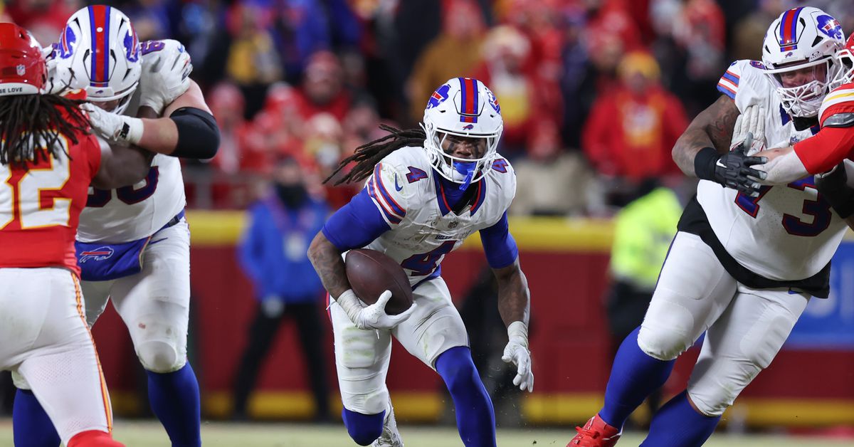 What Derrick Henry’s contract extension means for James Cook and the Bills