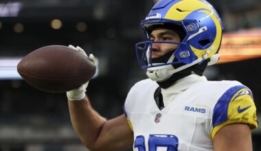 Rams’ Puka Nacua and Davante Adams ranked highly by PFF ahead of 2025