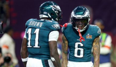 Eagles News: NFL pass-catching group rankings have Philadelphia in second place
