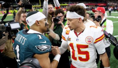 How many games on the Eagles’ schedule do they have a quarterback advantage in?