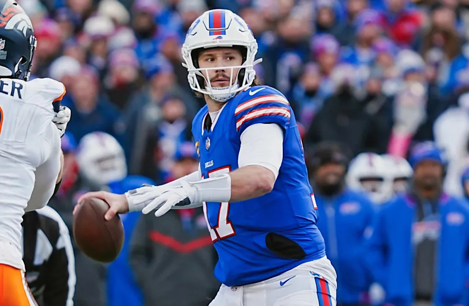 Buffalo Bills quarterback Josh Allen.Tina MacIntyre-Yee&sol;Democrat and Chronicle &sol; USA TODAY NETWORK via Imagn Images