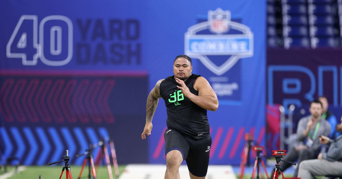 Watch: Miami Dolphins’ OL Jonah Savaiinaea’s Journey to the NFL Draft