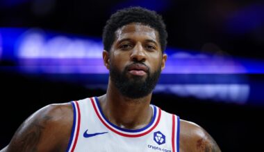 Paul George had hilarious encounter with Sixers fans during Eagles’ Super Bowl win over Chiefs
