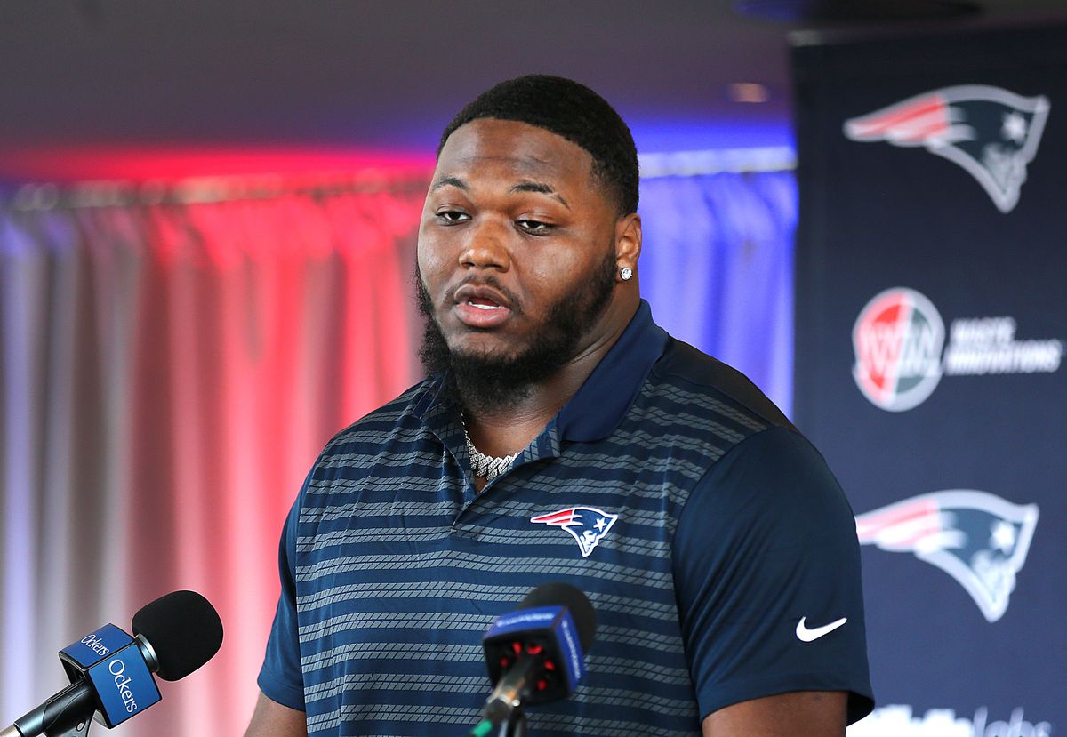 While Patriots celebrate new additions, glaring holes remain on offensive line and at wide receiver