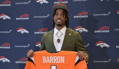 Broncos announce the jersey numbers for their rookie class