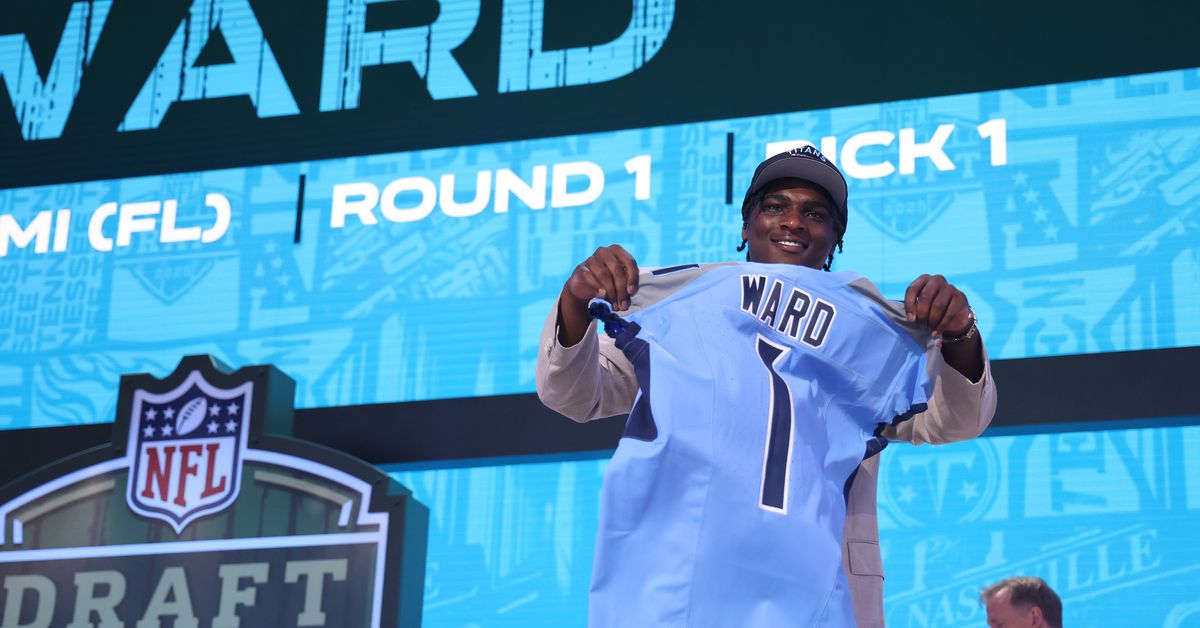 Jersey numbers for 2025 Titans draft class