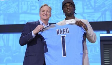 How many Titans rookies will start in 2025?
