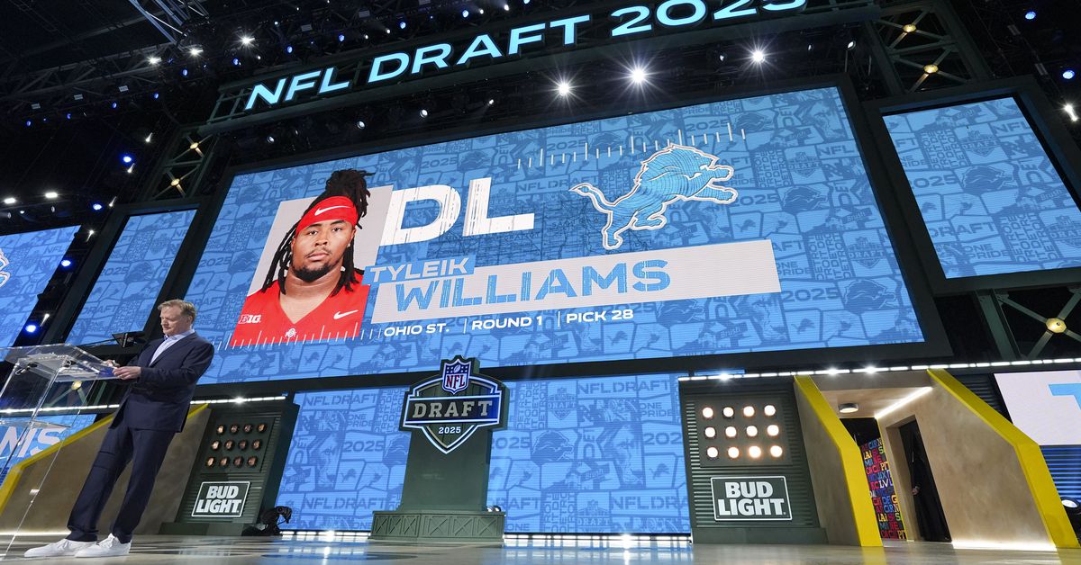 What was the best pick in the Detroit Lions’ 2025 draft?