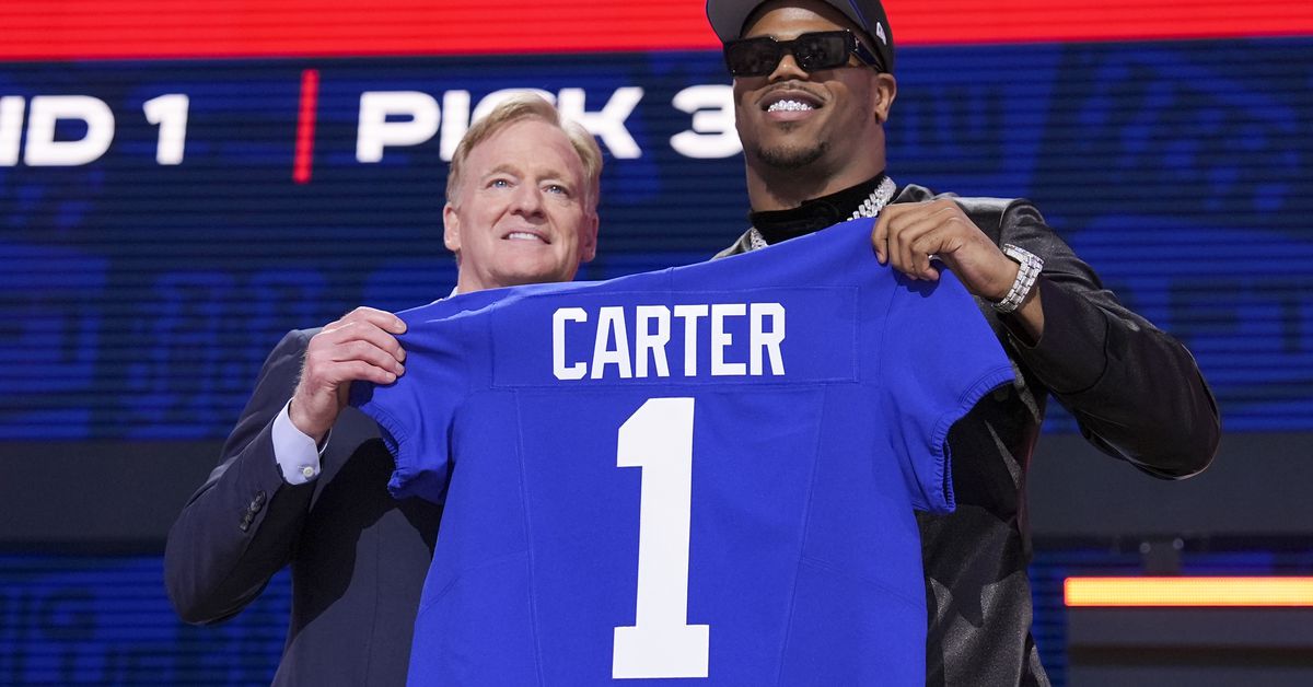 New York Giants’ Abdul Carter also received prank draft phone call