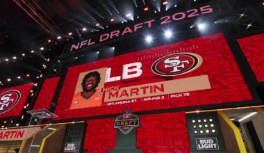49ers news: Nick Martin listed a rookie who will have the biggest impact in 2025