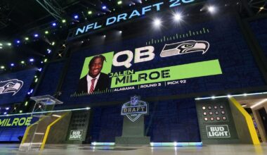 How Klint Kubiak could integrate Jalen Milroe into the Seattle Seahawks offense 