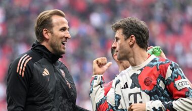 Thomas Müller’s focus remains on football even in his last game for Bayern Munich