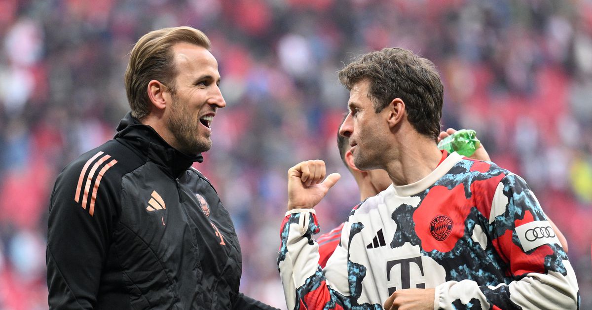 Thomas Müller’s focus remains on football even in his last game for Bayern Munich