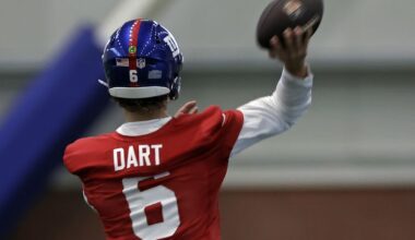 ‘Good job, Joseph!’ Giants show how they landed Jaxson Dart