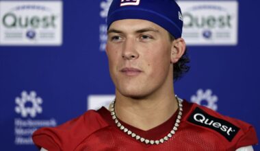 Could Jaxson Dart start more games than Russell Wilson for New York Giants