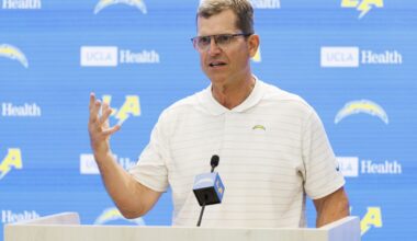 Chargers Schedule Analysis: No cakewalks for Bolts in Year 2 of Jim Harbaugh