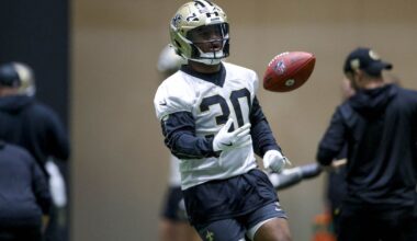 Bauer: Saints projected running back room