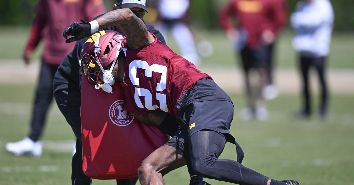 NFC East news: Commanders Trey Amos standing out, Skattebo grateful to be in New York