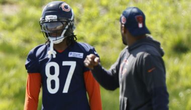 Bears rookie Luther Burden III is a ‘candidate’ to return kicks and punts
