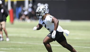 Raiders News: Ashton Jeanty, Jack Bech talk 1st practice with Pete Carroll during rookie minicamp