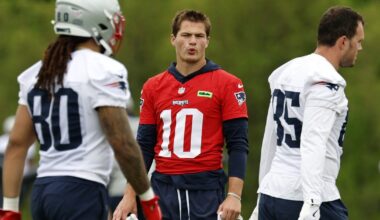 Patriots OTA recap: Drake Maye shows short memory on Tuesday